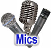 Vocal, studio and radio microphones