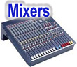 Mixing consoles and powered mixers
