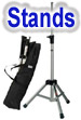 Microphone and speaker stands